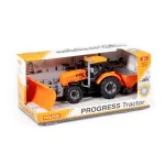 Polesie Toys  91772 lendkerekes, hókotró traktor SÁRGA