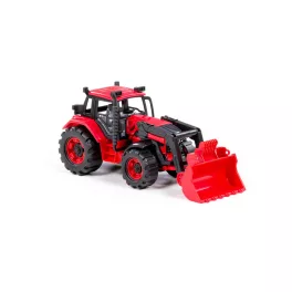 Polesie Toys  91864 tolólapátos traktor PIROS