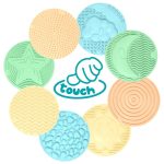 MOCHTOYS Play&Squish szenzorikus szőnyeg -kerek tapilapok 8db PASZTELL