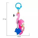 Bali Bazoo 82008 Flamingo rágóka és csörgő