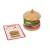 TOOKY Toy fa hamburger készítő szett