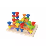 Moni Tooky Toy fűzöcske szivárvány/süni
