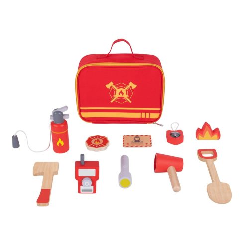 TOOKY Toy tűzoltó szett 11dbos