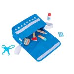 TOOKY Toy fa kis állatorvosi játékszett 16dbos KÉK