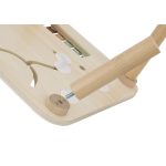 TOOKY Toy MONTESSORI asztalka AFRIKAI állatos PASZTEL