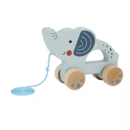 TOOKY Toy fa húzható elefánt PASZTEL szín