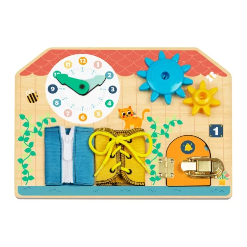 MONI matatófal cipőfűző, óra, cippzár