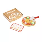 Moni Fajáték pizza szett feltétekkel