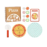 Moni Fajáték pizza szett feltétekkel