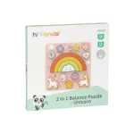 MONI 2IN1 balance puzzle Unicornis SZIVÁRVÁNY
