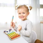 Moni Fajáték xilofon színes PANDA