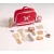 MONI KISTÁSKA fa tűzoltó szett 10dbos PIROS