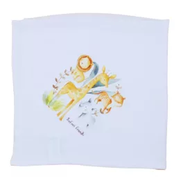 Moni Textil tetra pelenka 70x70cm fehér szafaris