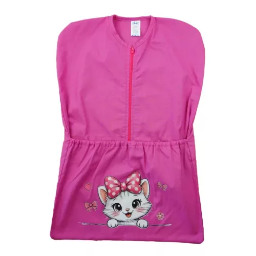 Moni Vállfás PINK oviszsák Fehér Cica
