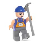 PILSAN építőjáték kis készlet MARKOLÓS KÉK