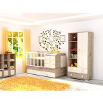 Timba nyitott polc Viki krém-fűz