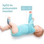 Babytone Baby O2 S2 légzésfigyelő zokni, by Viatom, zöld