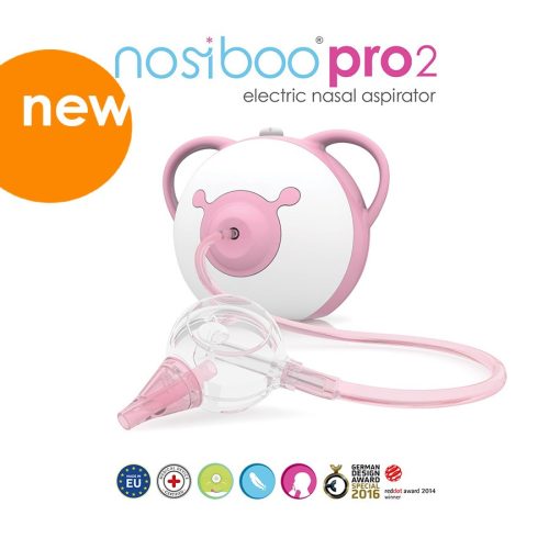 Nosiboo Pro2 elektromos orrszívó rózsaszín