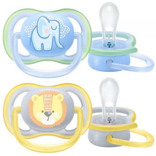 Avent játszócumi ultra air 0-6hó fiús pastel 2db