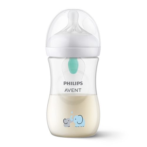 Philips AVENT  Natural Response cumisüveg AirFree 260 ml, 1hó+ / elefánt