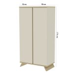 Faktum Sienna Cashmere 2 osztású szekrény