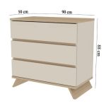 Faktum Sienna Cashmere komód + pelenkázó toldalék