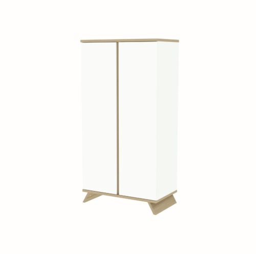 Sienna White 2 osztású szekrény