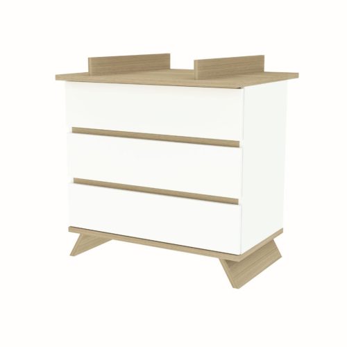 Faktum Sienna White komód + pelenkázó toldalék