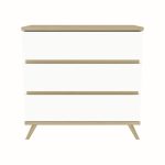 Faktum Sienna White komód + pelenkázó toldalék