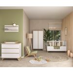 Faktum Sienna White komód + pelenkázó toldalék