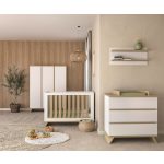 Faktum Sienna White komód + pelenkázó toldalék