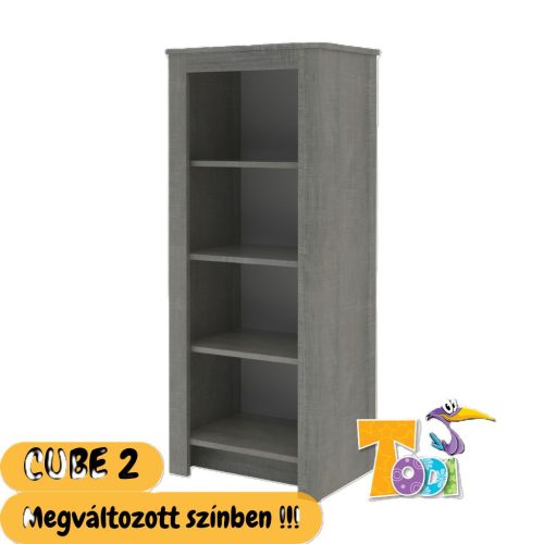 Todi Cube2 keskeny nyitott polcos szekrény