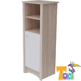 Todi Magic keskeny nyitott polcos + 1 ajtós szekrény