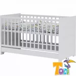 Todi White Bunny 70×140 cm-es átalakítható babaágy