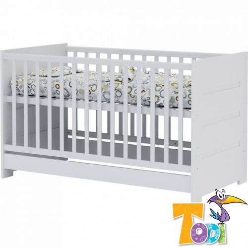 Todi White Bunny 70×140 cm-es átalakítható babaágy